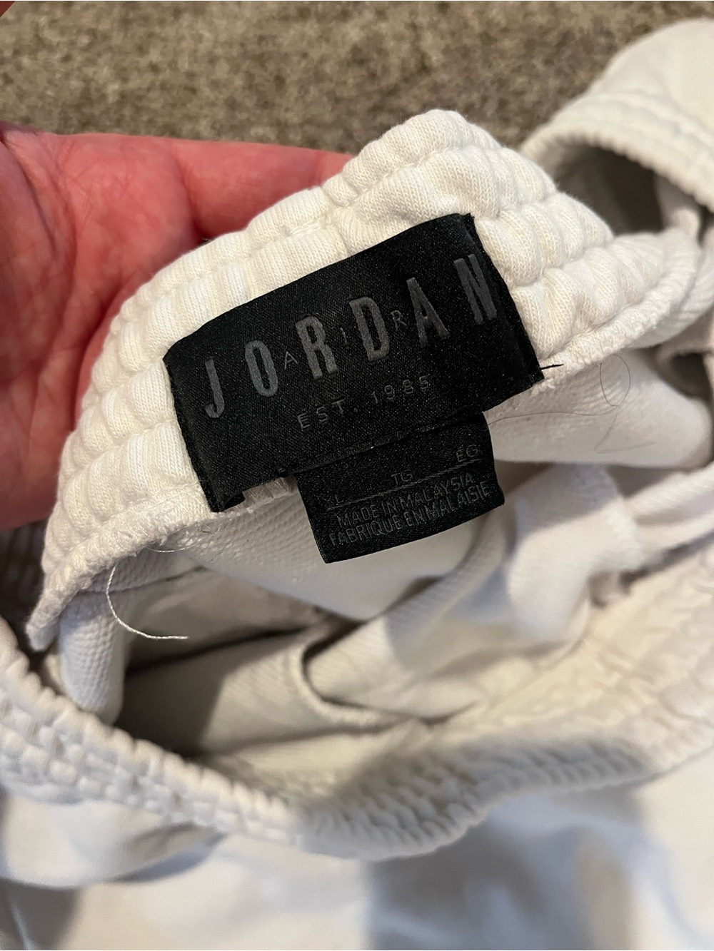 Jordan Men’s White Athletic Shorts - Picture 5 of 5